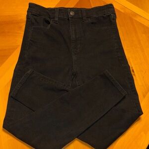 American Eagle Outfitters Black High Rise Women Jeans